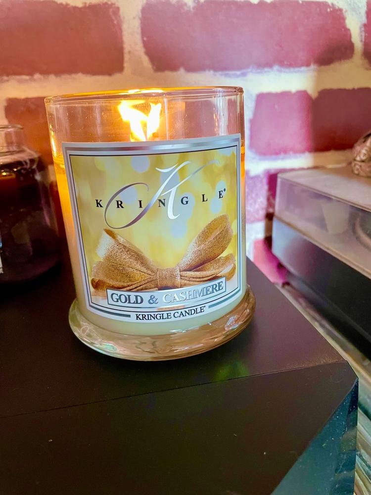 Gold & Cashmere | Soy Candle - Customer Photo From Greg J.