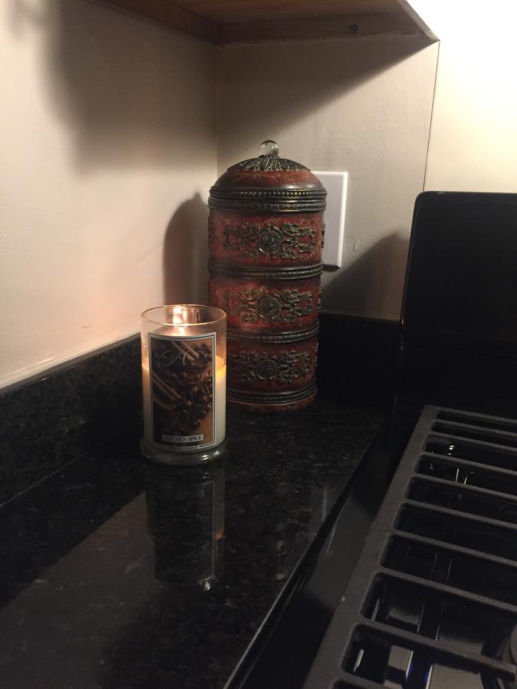 Kitchen Spice | Soy Candle - Customer Photo From Carey S.