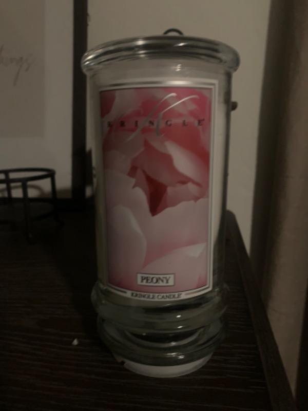 Peony | Soy Candle - Customer Photo From April B.