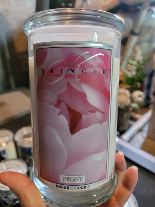 Peony | Paraffin Candle - Customer Photo From Kimberly K.