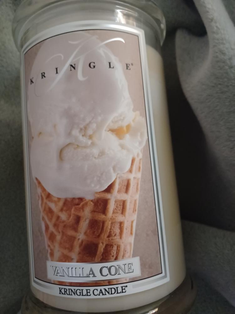 Vanilla Cone Large 2-wick - Customer Photo From Marlene Augustin