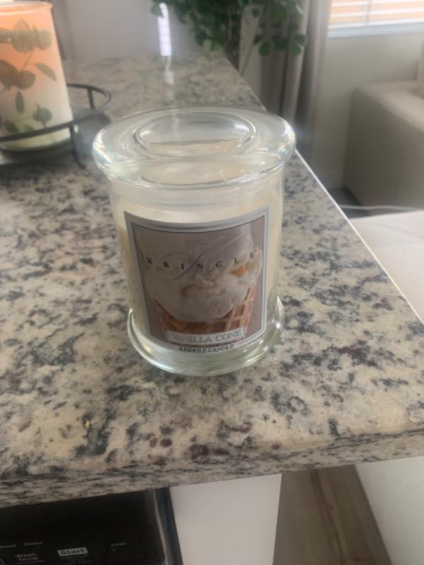 Vanilla Cone | Soy Candle - Customer Photo From April B.