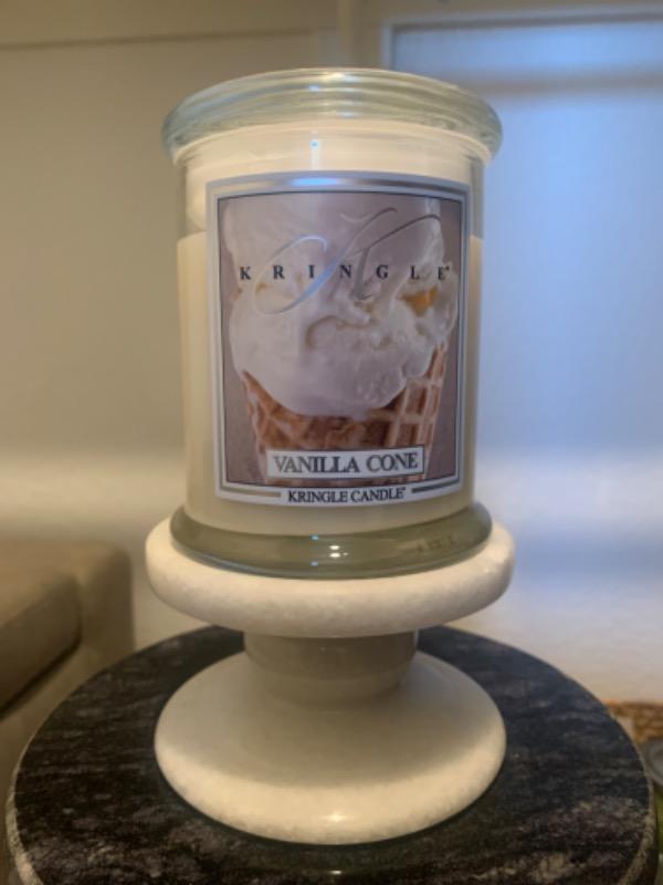 Vanilla Cone Medium 2-wick - Customer Photo From April B.
