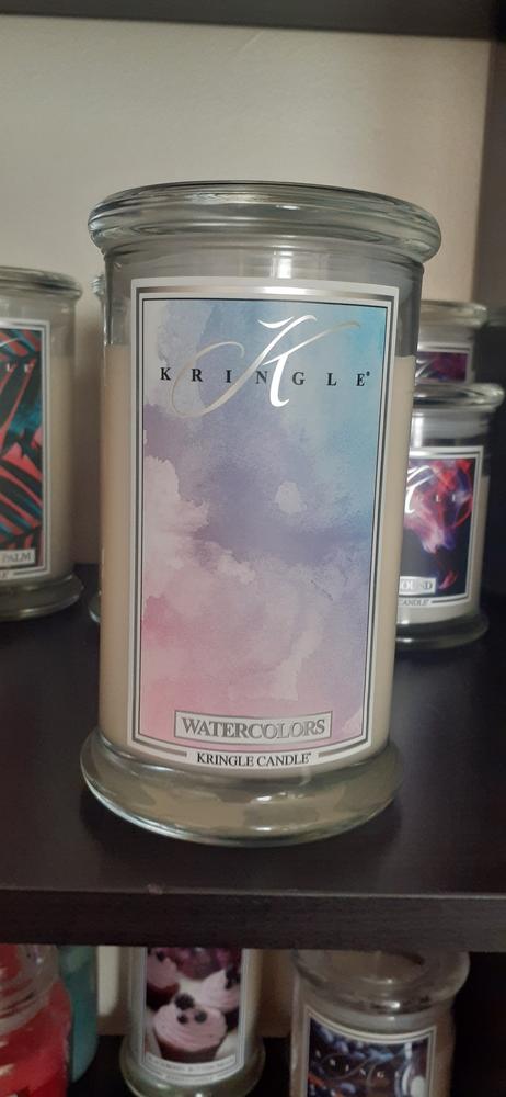 Watercolors | Soy Candle - Customer Photo From Chasity W.