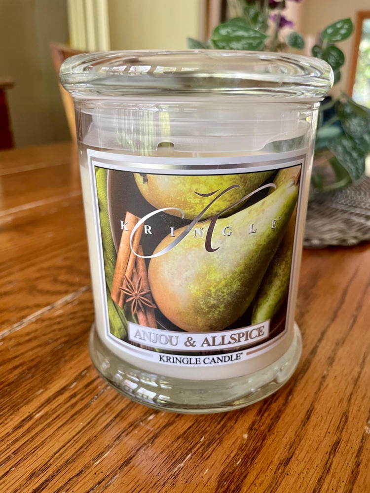 Anjou & Allspice | Soy Candle - Customer Photo From Karyn G.