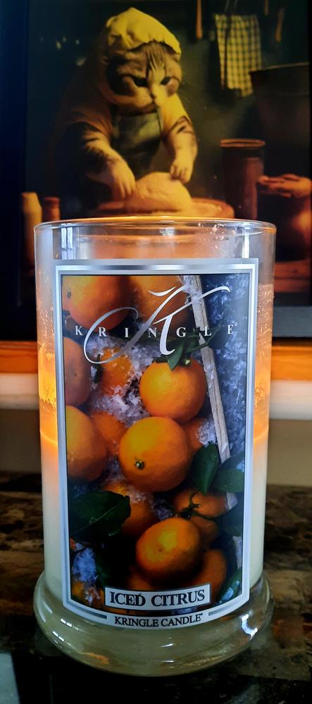 Iced Citrus Medium 2-wick - Customer Photo From Marie