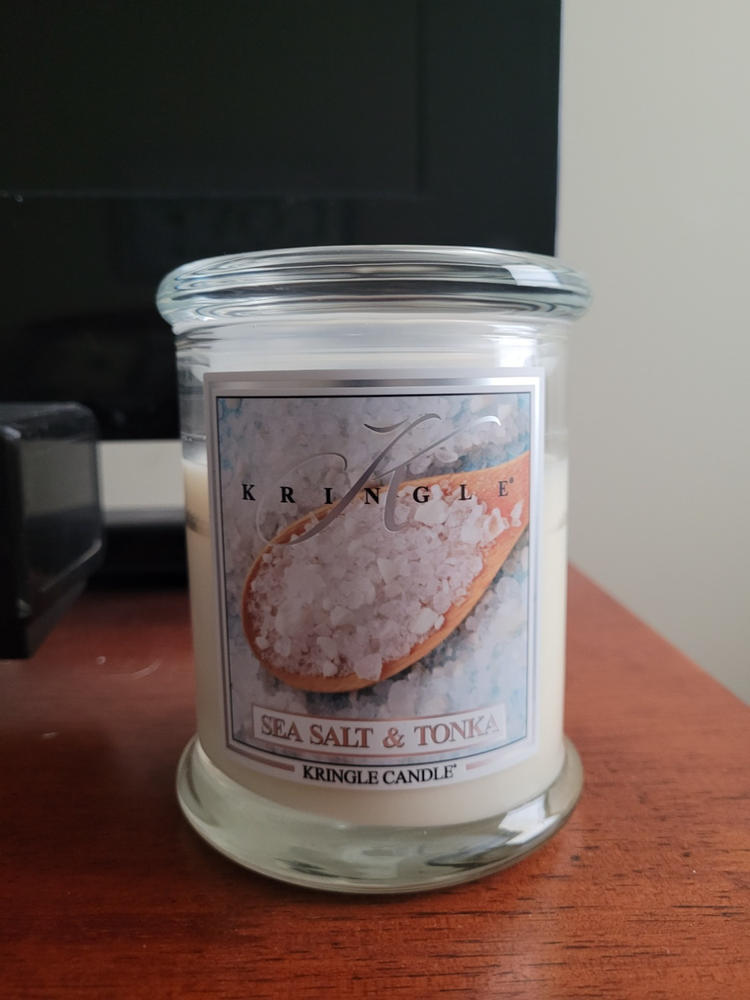 Sea Salt & Tonka | Soy Candle - Customer Photo From Kimberly K.