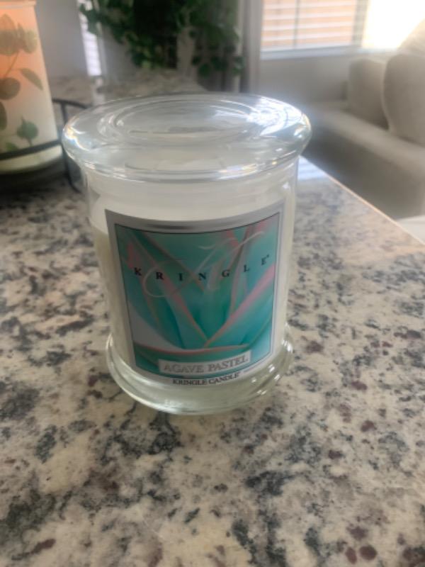 Agave Pastel | Soy Candle - Customer Photo From April B.