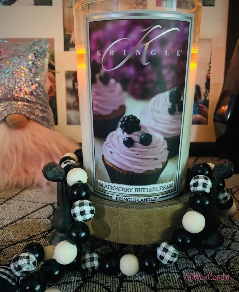 Blackberry Buttercream | Soy Candle - Customer Photo From Holly C