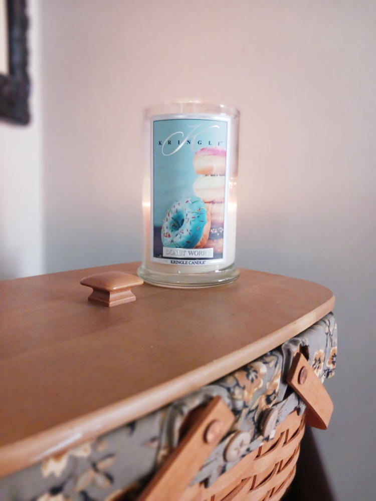 Donut Worry | Soy Candle - Customer Photo From Angela M.