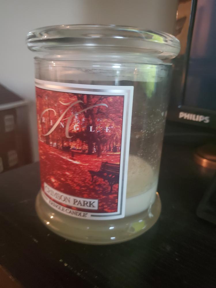 Crimson Park | Soy Candle - Customer Photo From Scott 