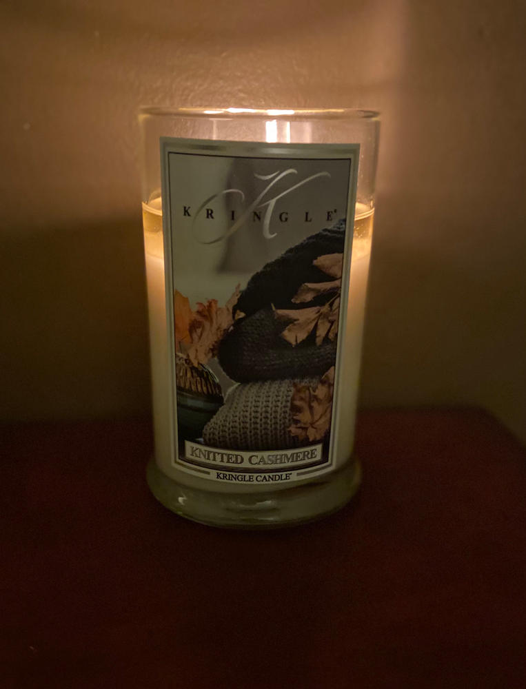 Knitted Cashmere | Soy Candle - Customer Photo From Leslie