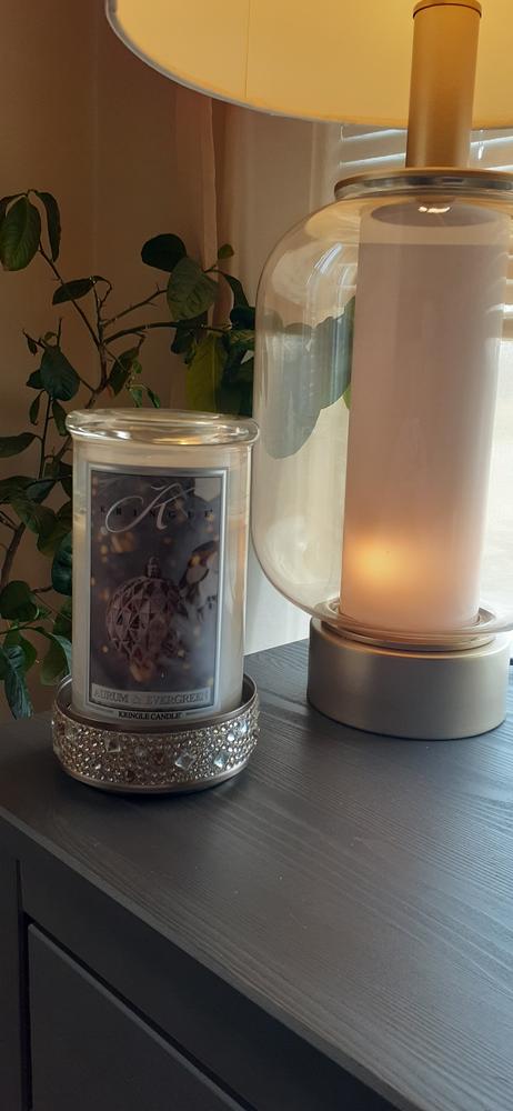 Aurum & Evergreen | Soy Candle - Customer Photo From Chasity W.