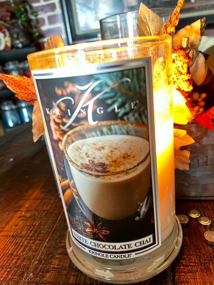 White Chocolate Chai | Soy Candle - Customer Photo From Greg J