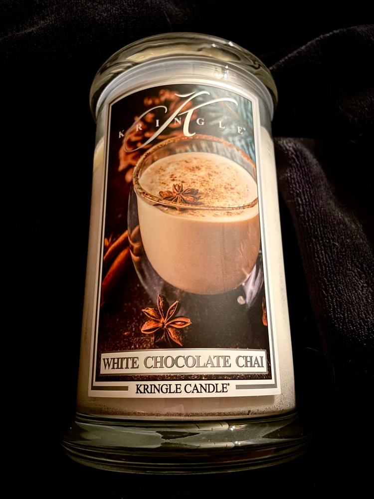 White Chocolate Chai | Soy Candle - Customer Photo From John