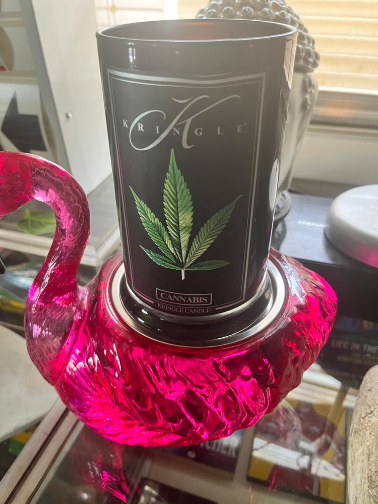 Cannabis Large 2-wick - Customer Photo From Rochelle M.