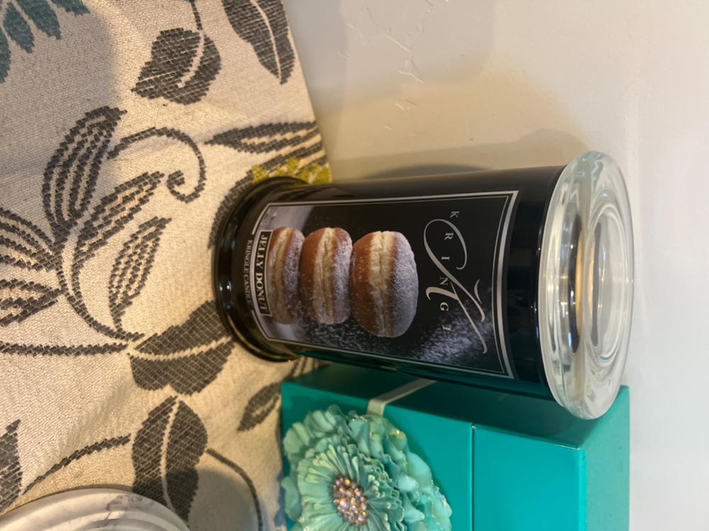 Jelly Donut New!| Soy Candle - Customer Photo From Susannah N.