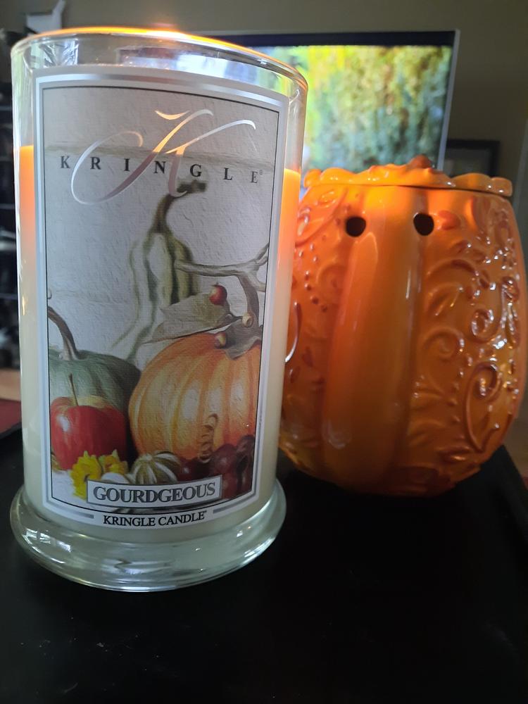 Gourdgeous NEW! | Soy Candle - Customer Photo From Helene S.
