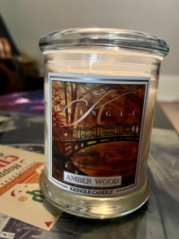Amber Wood NEW! | Soy Candle - Customer Photo From Gilberto R.