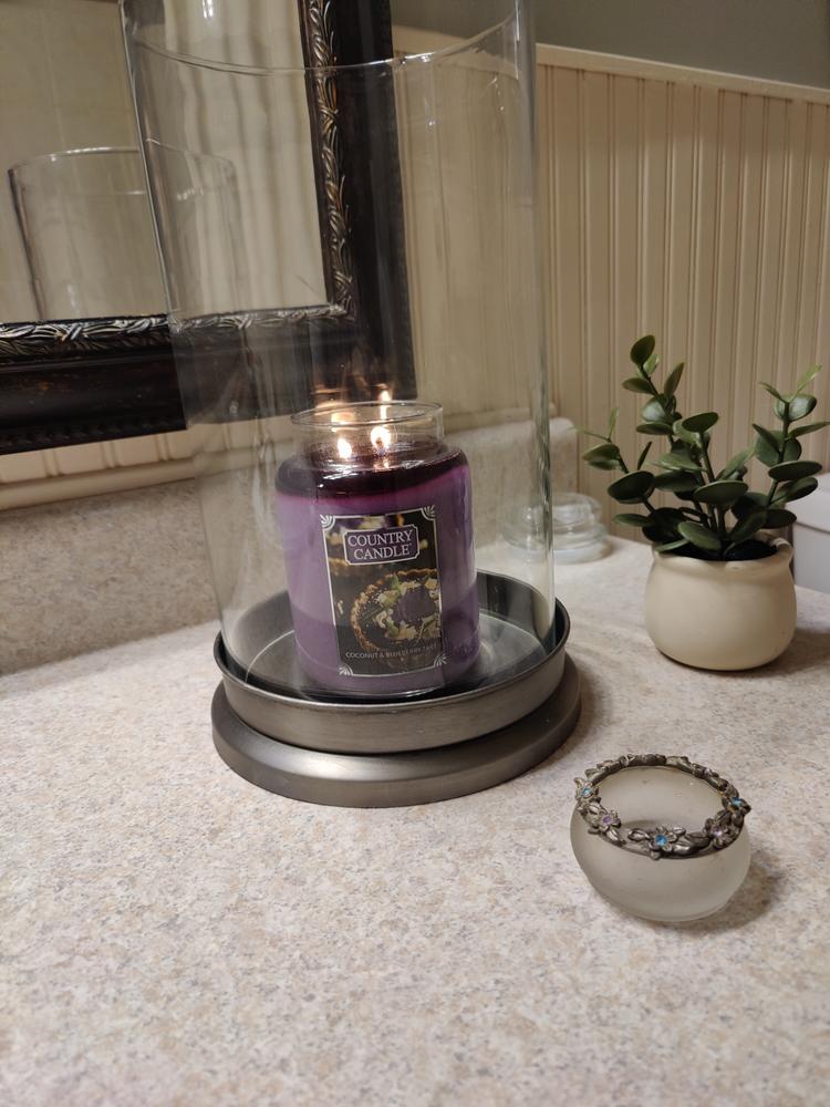 Coconut & Blueberry Tart NEW! | Soy Candle - Customer Photo From Susan M.