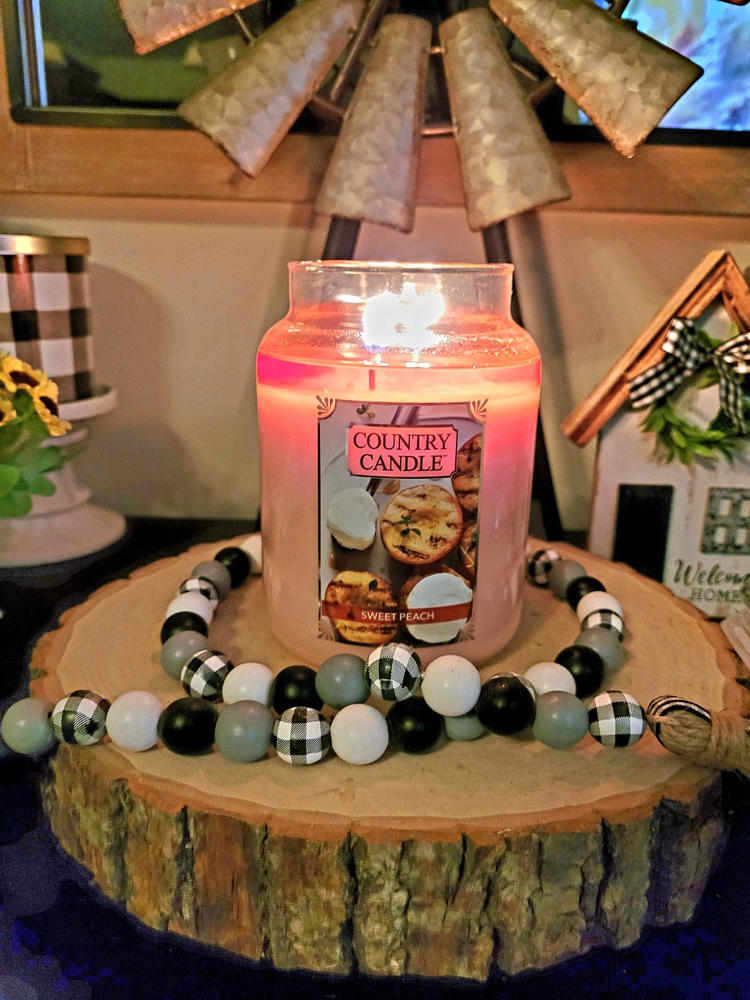 Sweet Peach NEW! | Soy Candle - Customer Photo From Kimberly K.