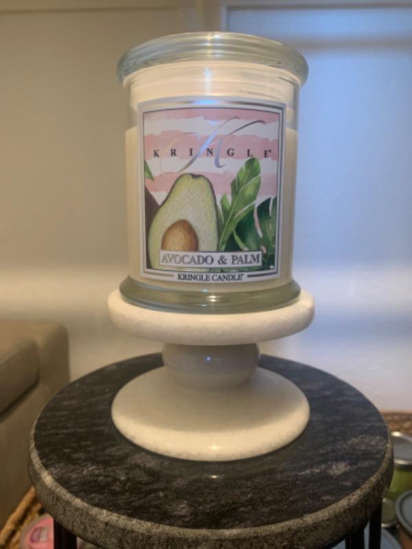 Avocado & Palm | Soy Candle - Customer Photo From April B.
