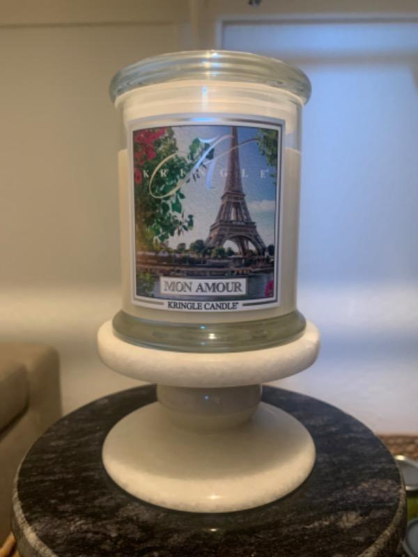 Mon Amour | Soy Candle - Customer Photo From April B.
