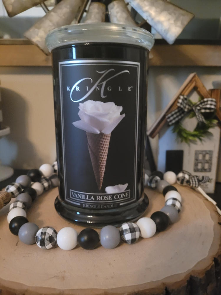 Vanilla Rose Cone | Soy Candle - Customer Photo From Kimberly K.