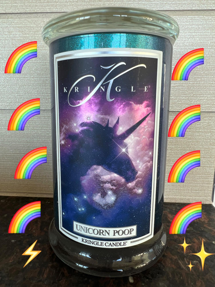 Unicorn Poop | Soy Candle - Customer Photo From GREGORY G.