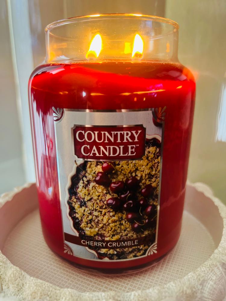 Cherry Crumble Large 2-wick - Customer Photo From Wendybee