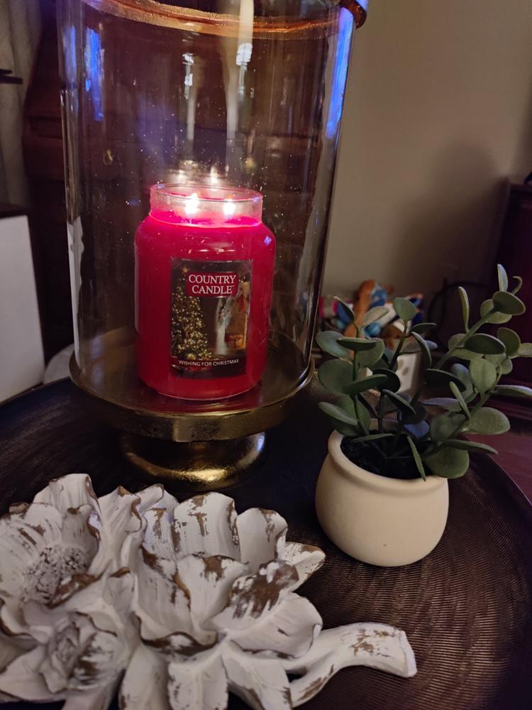 Wishing For Christmas Large 2-wick - Customer Photo From Susan M.