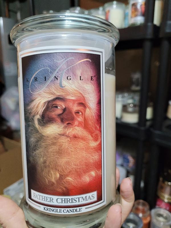 Father Christmas Large 2-wick - Customer Photo From Kimberly K.