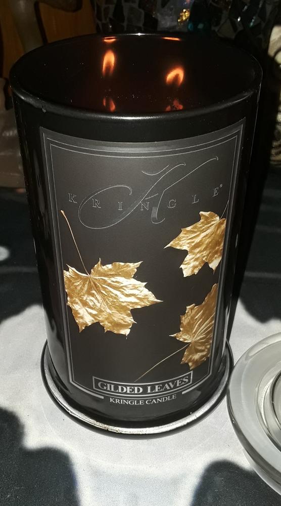 Gilded Leaves | Large 2-wick - Customer Photo From MELISSA V.