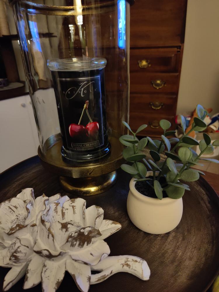 Royal Cherry | Large 2-wick - Customer Photo From Susan M.