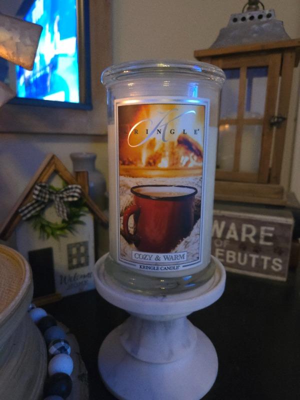 Cozy & Warm Large 2-Wick - Customer Photo From Kimberly Klise