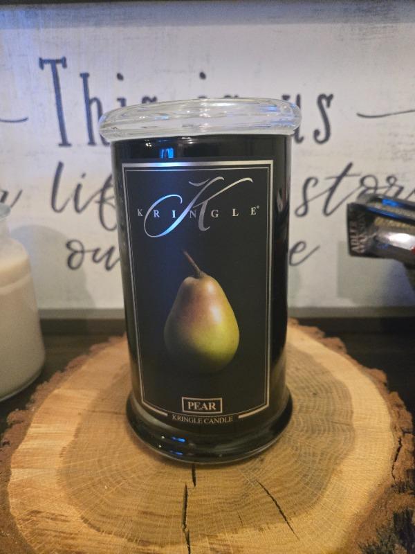 Pear Large 2-wick - Customer Photo From Kimberly K.