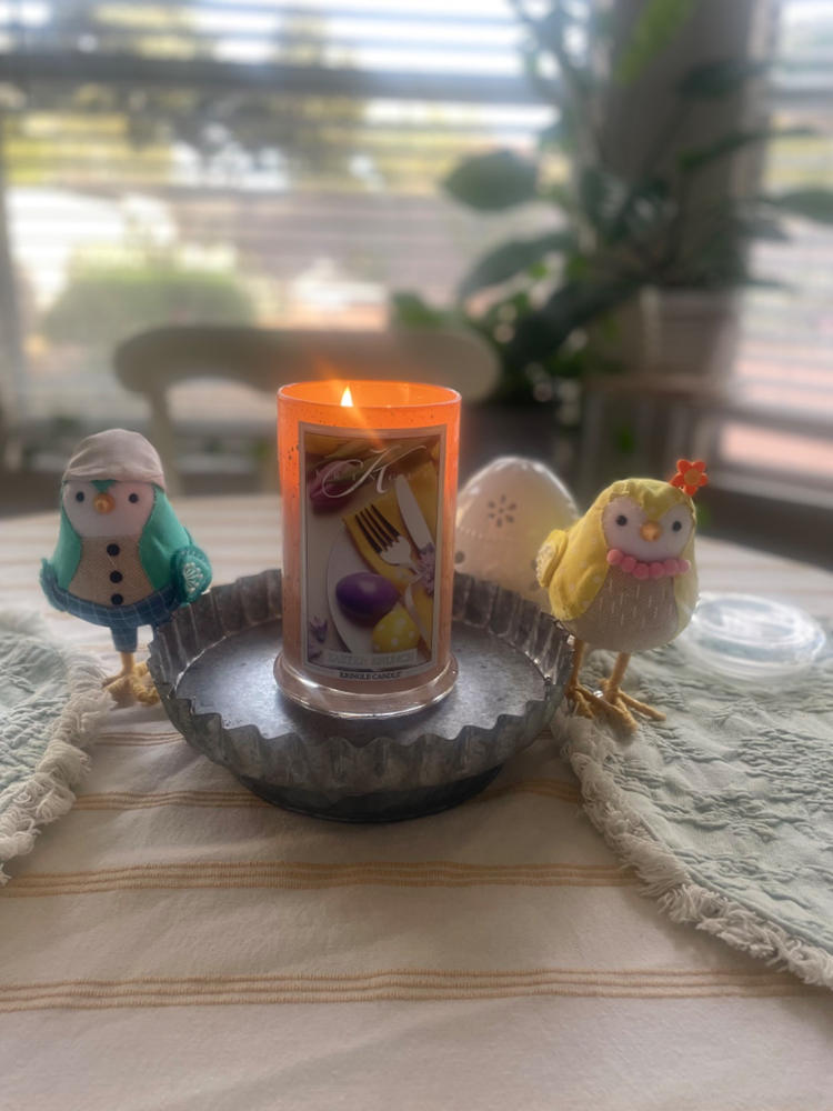 Easter Brunch Large 2-Wick - Customer Photo From Amy J.