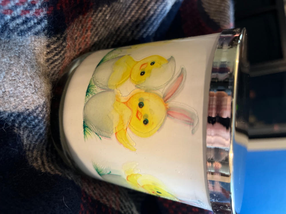 Easter Chicks 2-Wick - Customer Photo From Gilberto R.