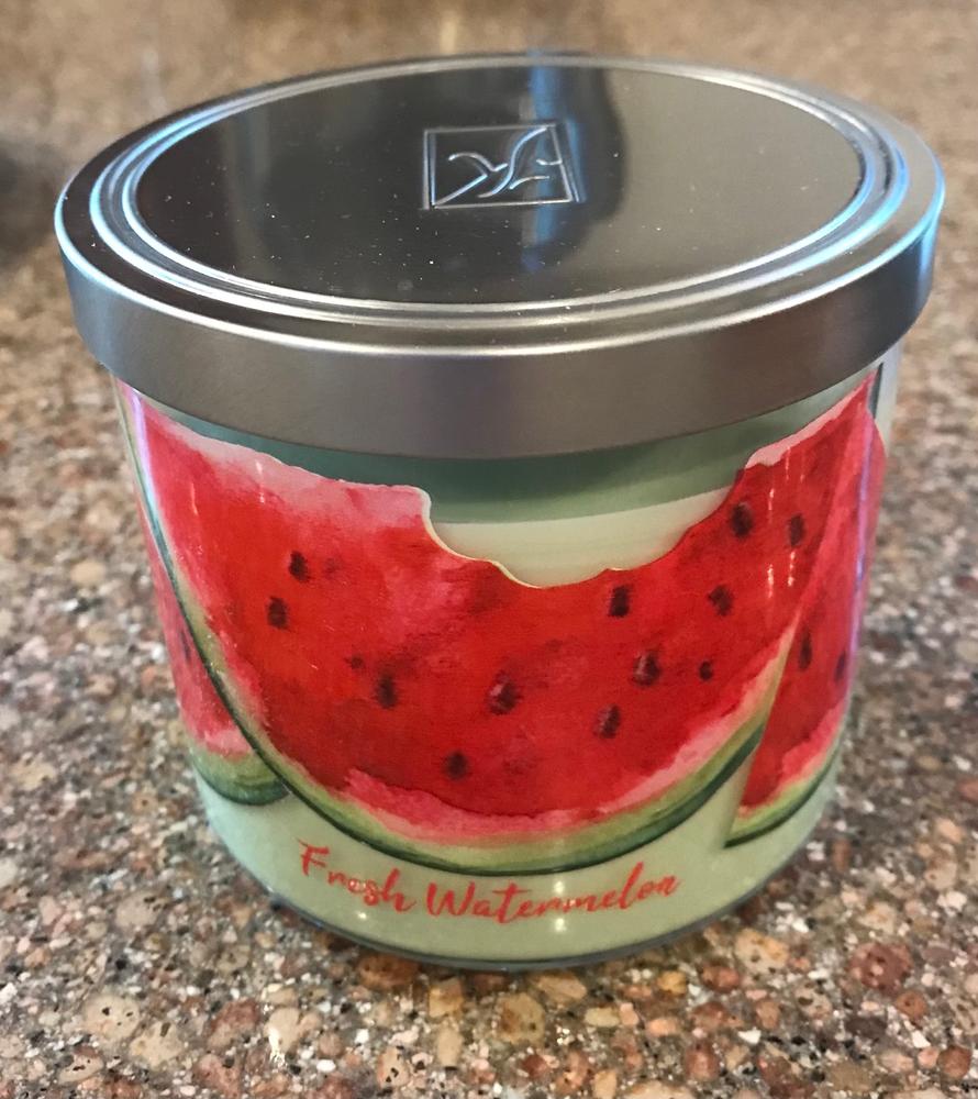 Fresh Watermelon | 3-wick Candle - Customer Photo From VegasD
