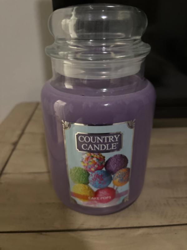 Cake Pops Large Jar Candle - Customer Photo From April B.