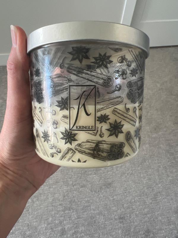 Frosted Spice 3-Wick Candle - Customer Photo From Susannah Nelson