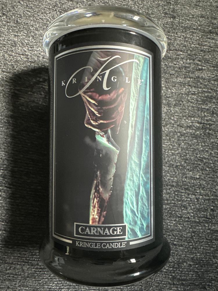 Carnage Large 2-Wick - Customer Photo From Anthony