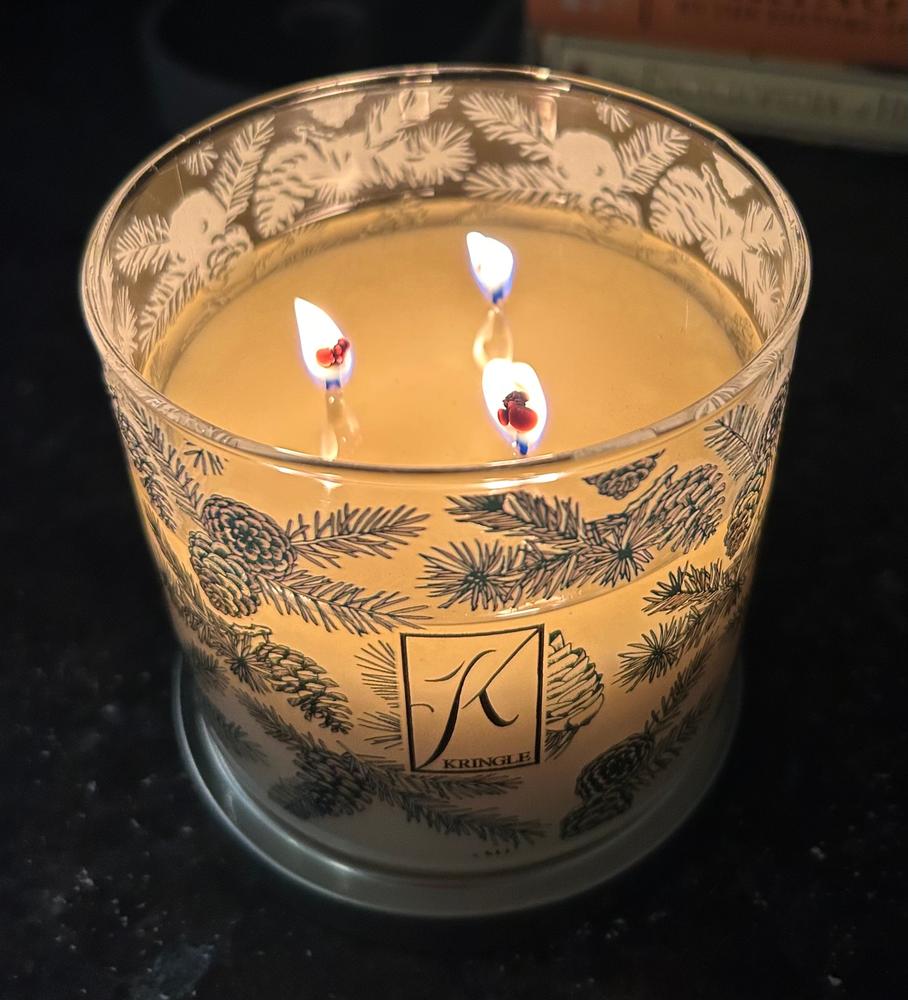 Balsam Fir | 3-wick candle - Customer Photo From Sharon M