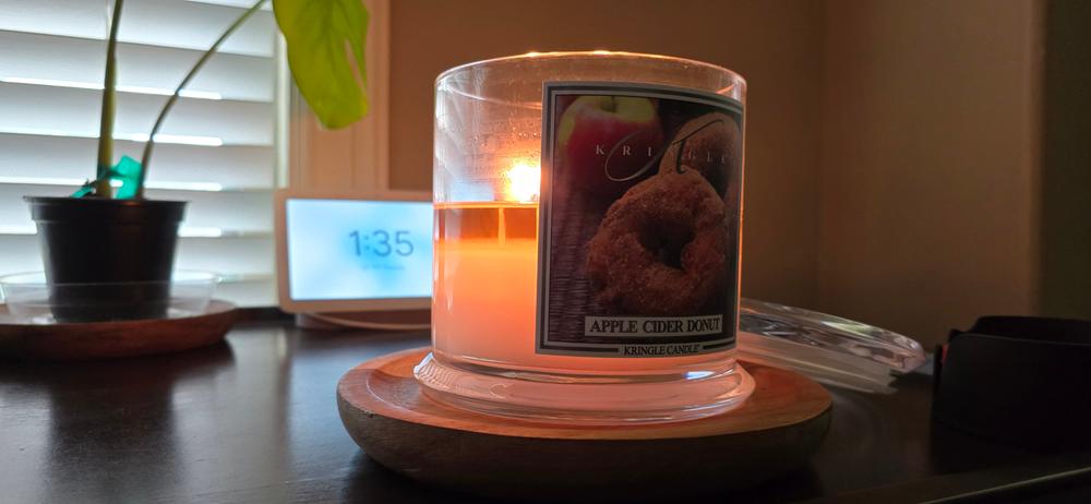 Apple Cider Donut  | XL 4-wick - Customer Photo From Terri