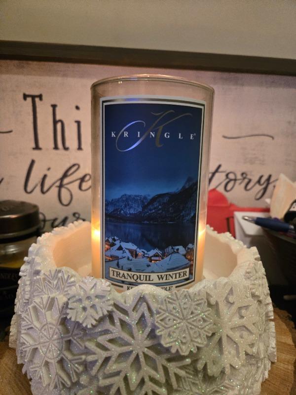 Tranquil Winter Large 2-Wick - Customer Photo From Kimberly Klise