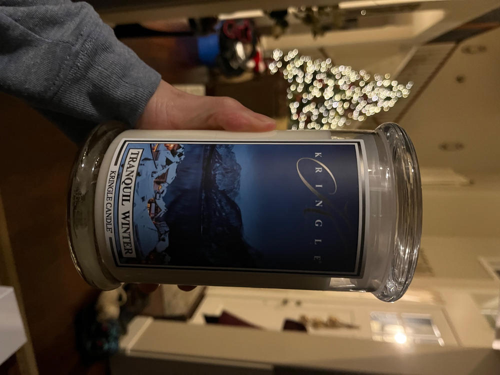 Tranquil Winter Large 2-Wick - Customer Photo From Gilberto Rosado