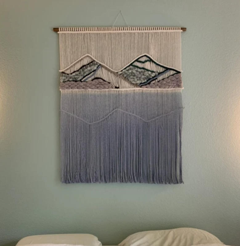 Reflection Mountain Lake Tapestry - Customer Photo From Karina Fink