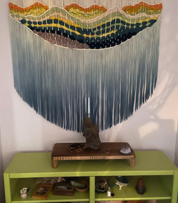 Foothills Mountain Tapestry - Customer Photo From Elizabeth Turner