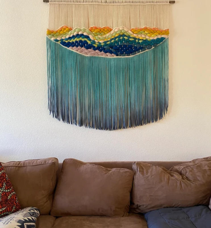 Foothills Mountain Tapestry - Customer Photo From Karina Fink