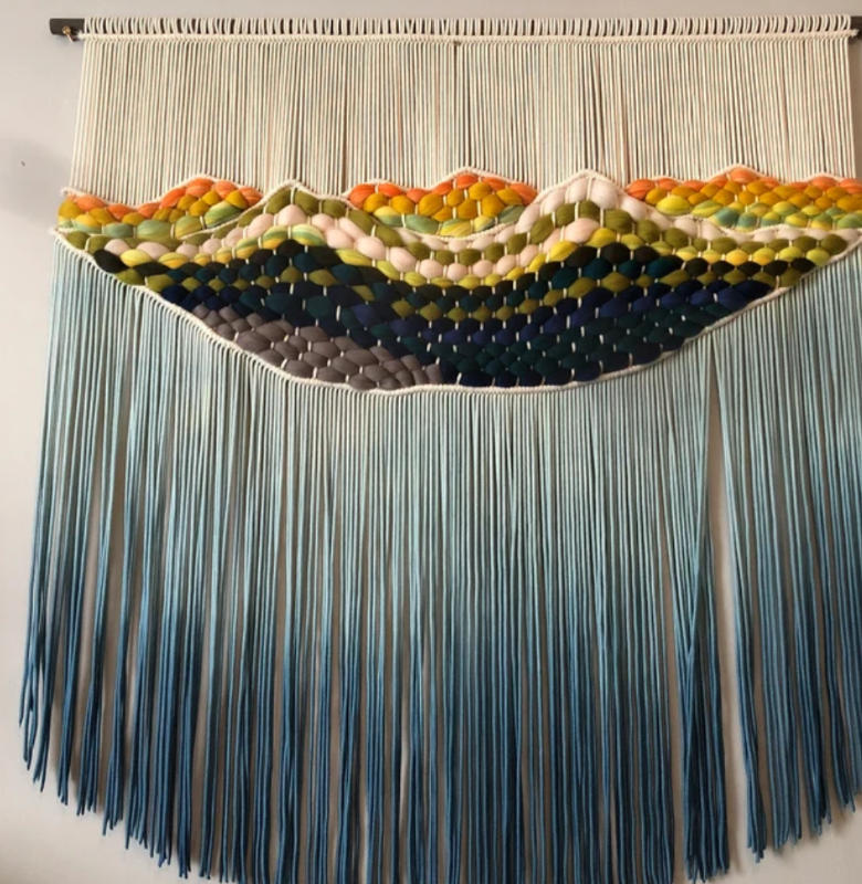 Foothills Mountain Tapestry - Customer Photo From Charlotte Arneson